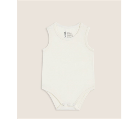 BOODY- Baby Bodysuit - Natural White - 3-6