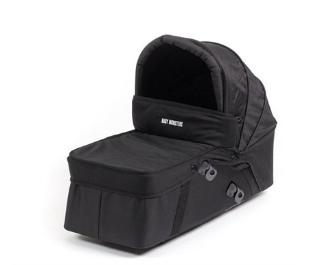Baby Monsters Easy Twin Side Carrycot Black