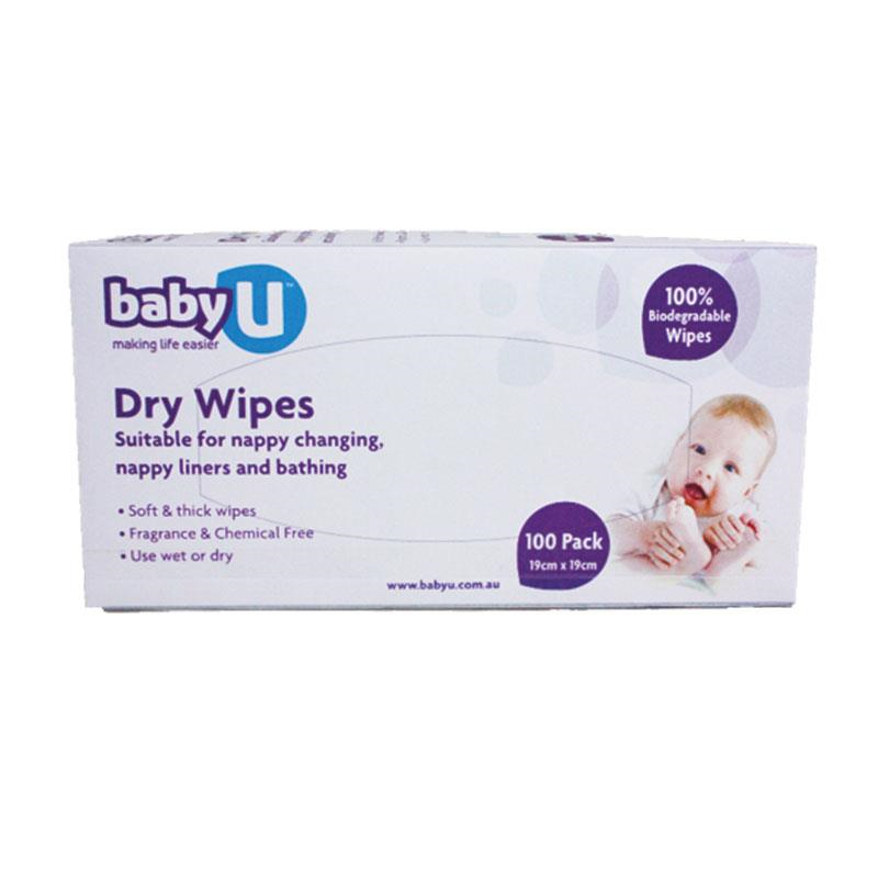 Baby U Dry Wipes 100pk Australia