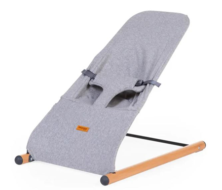 Childhome Evolux Bouncer Natural - Jersey Grey