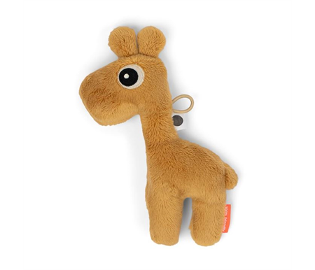 Done By Deer Tiny sensory rattle - Raffi Mustard