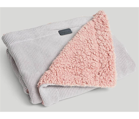 Edwards and Co Stroller Blanket - Pink Blush