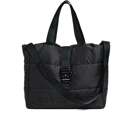Edwards and Co Tote Bag - Black Zipper 