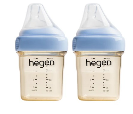 Hegen PCTO 150ml/5oz Fedding Bottle PPSU (2 Pack) Blue