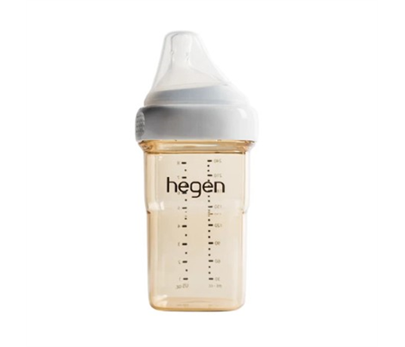 Hegen PCTO 240ml/8oz Feeding Bottle PPSU White