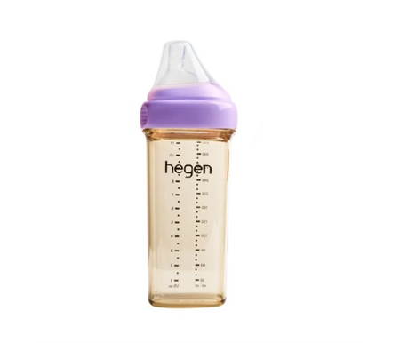 Hegen PCTO 330ml/11oz Feeding Bottle PPSU Purple