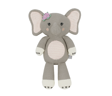 Living Textiles Whimsical Softie Toy - Ella the Elephant