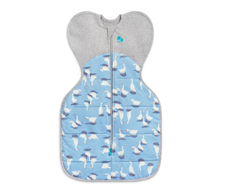 Love To Dream Swaddle Up Warm 2.5 Tog Medium 6-8.5kg - Dusty Blue Silly Goose