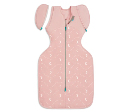 Love To Dream Transition Bag 1.5 Tog Large - Dusty Pink/Moon And Back