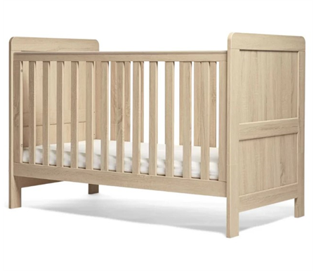 Mamas & Papas Atlas Cot Bed - Light Oak