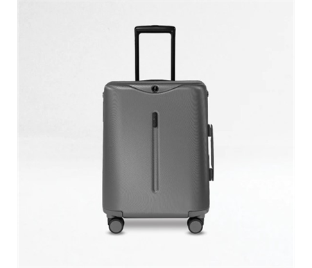 Miamilly Carry - On Luggage 18inch Charcoal Grey