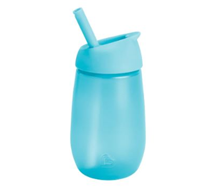 Munchkin 10oz Simple Clean Straw Cup - Blue