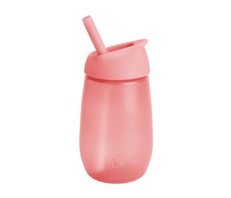 Munchkin 10oz Simple Clean Straw Cup - Pink