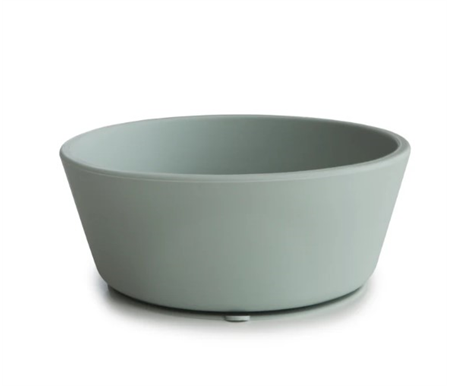 Mushie - Silicone Suction Bowl - Cambridge Blue