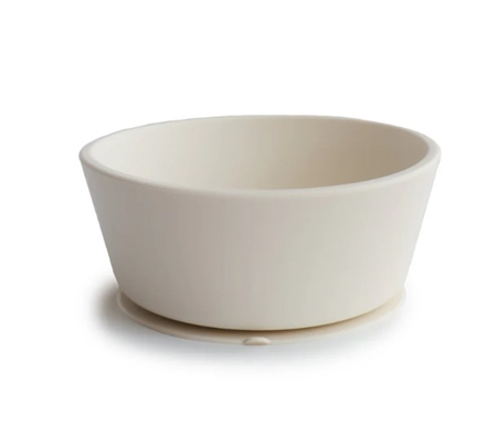 Mushie - Silicone Suction Bowl - Ivory