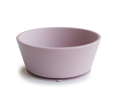 Mushie - Silicone Suction Bowl - Soft Lilac