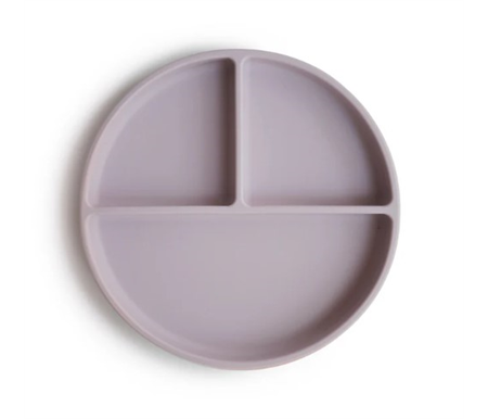 Mushie - Silicone Suction Plate - Soft Lilac