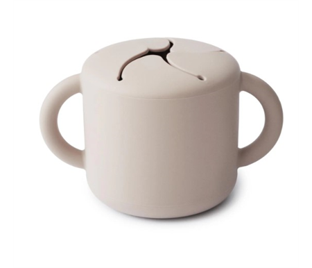 Mushie - Snack Cup - Ivory