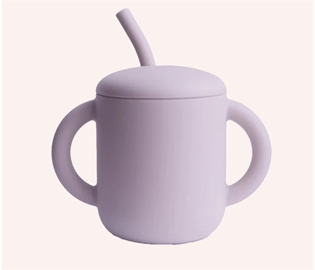 Mushie - Training Cup - Soft Lilac