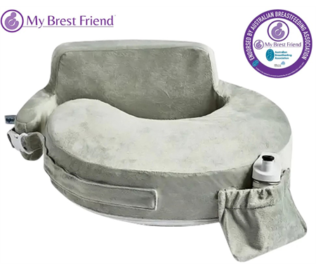 My Brest Friend Nursing Pillow Deluxe Platinum Sage