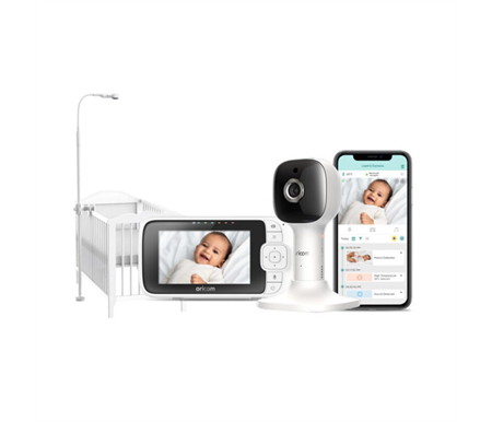 Oricom 4.3 inch Smart HD Nursery Pal Skyview Baby Monitor with Cot Stand