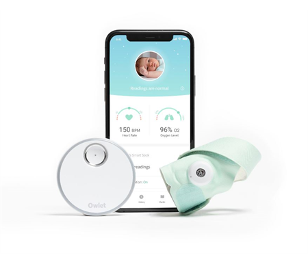 Owlet Smart Sock 3 Baby Monitor - Mint 