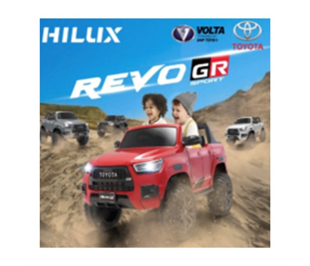 Revo Toyota Hi Lux Ute 24 V Red Electric Ride - On