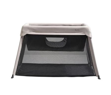 Silver Cross Slumber Travel Cot - Stone