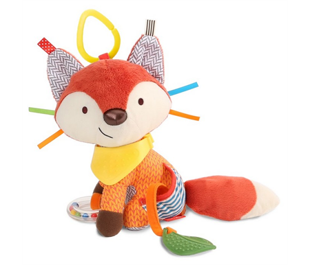 Skip Hop Bandana Buddies Stroller Toy Fox