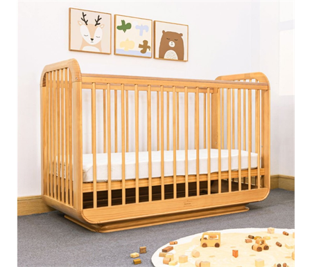 Sweet Pea Celine Cot Natural Inc Luxury Bamboo Pocket Spring Mattress Package