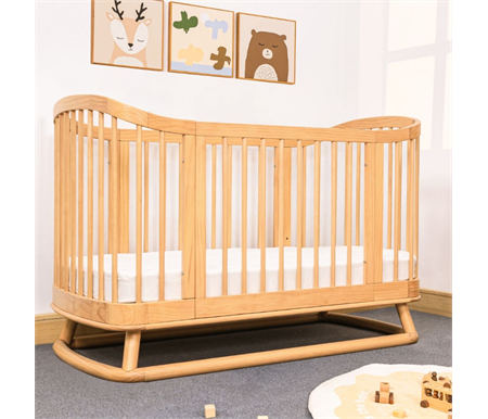 Sweet Pea Eva 3 IN 1 Cot Natural Inc Luxury Bamboo Mattress Package