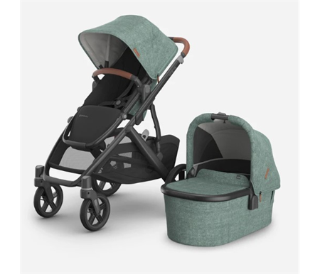 UPPAbaby VISTA V3 with Bassinet Gwen Bonus Free Upper Adaptor