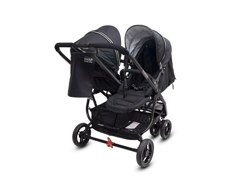 Valco Baby Snap Ultra Duo - Coal Black + Free Universal Cup Holder & Caddy Night Value $84.95