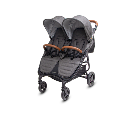 Valco Baby Trend Duo - Charcoal + Free Universal Cup Holder Value $19.95