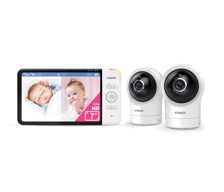 Vtech RM7764HDV2 - 2 Camera HD Pan & Tilt Video Monitor with Remote Access