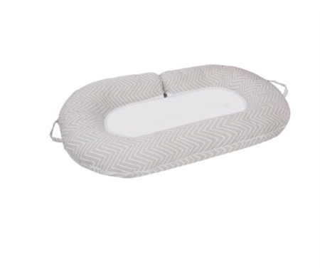 clevamama Mum2Me Maternity Pillow & Baby Pod - Stripe